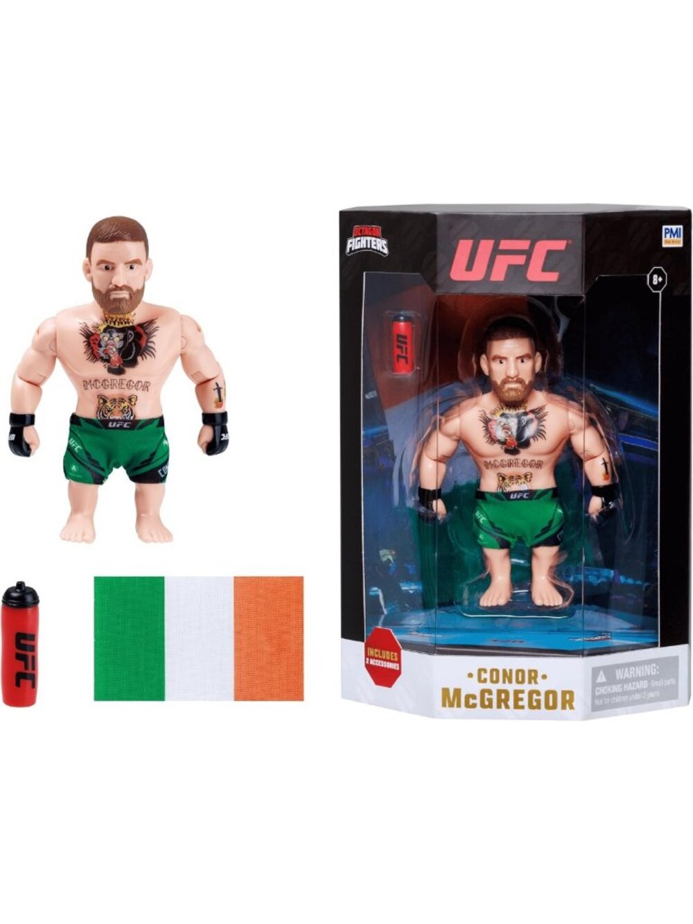 4.5" Articulated UFC Action Figure - Collectible Fighter Toy, Perfect Gift